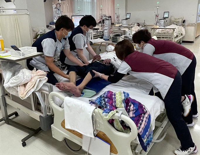 新庄徳洲会病院の透析室のご紹介です。