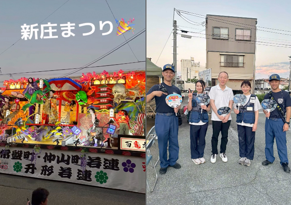 ユネスコ無形文化遺産「新庄まつり」を救護サポート|地域とともに歩む病院のお仕事